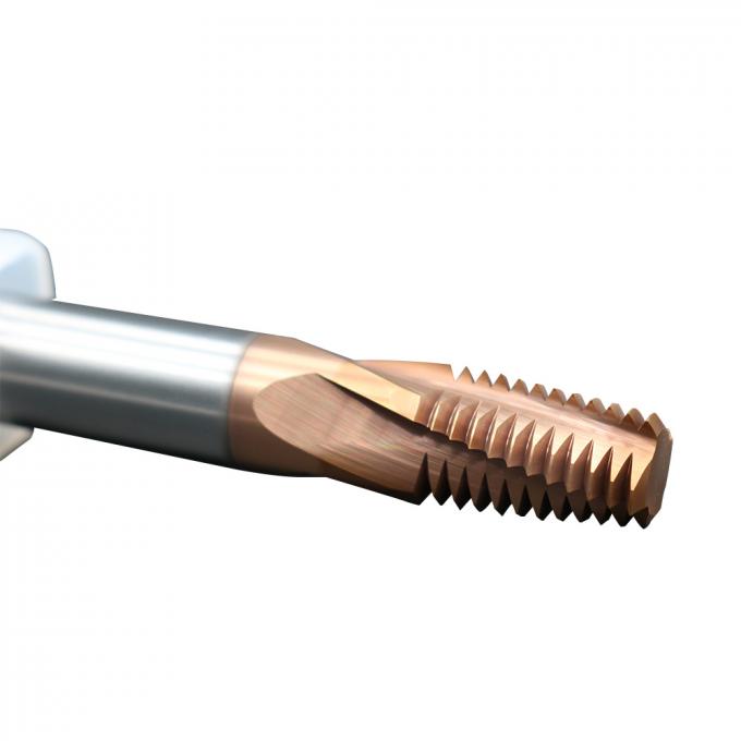 Filo Endmills del carburo di tungsteno di Wxsoon BSPT per CNC che infila taglio
